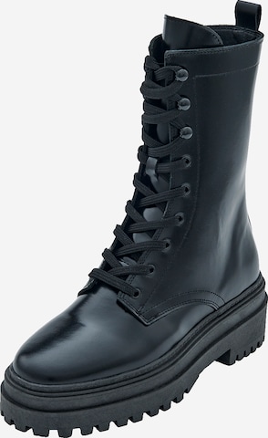 EDITED Ботинки на шнуровке 'Udale' в Черный: спереди