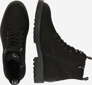 Guido Maria Kretschmer Men Lace-Up Boots in Black