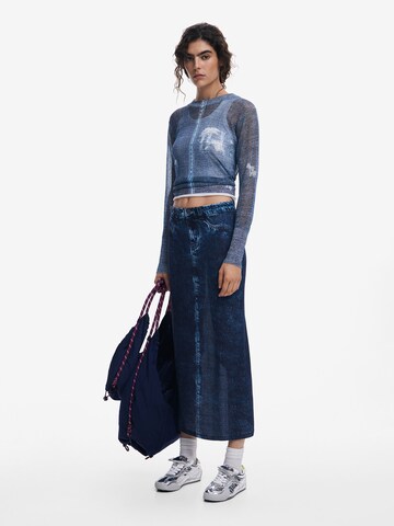 Desigual Pulóver - kék