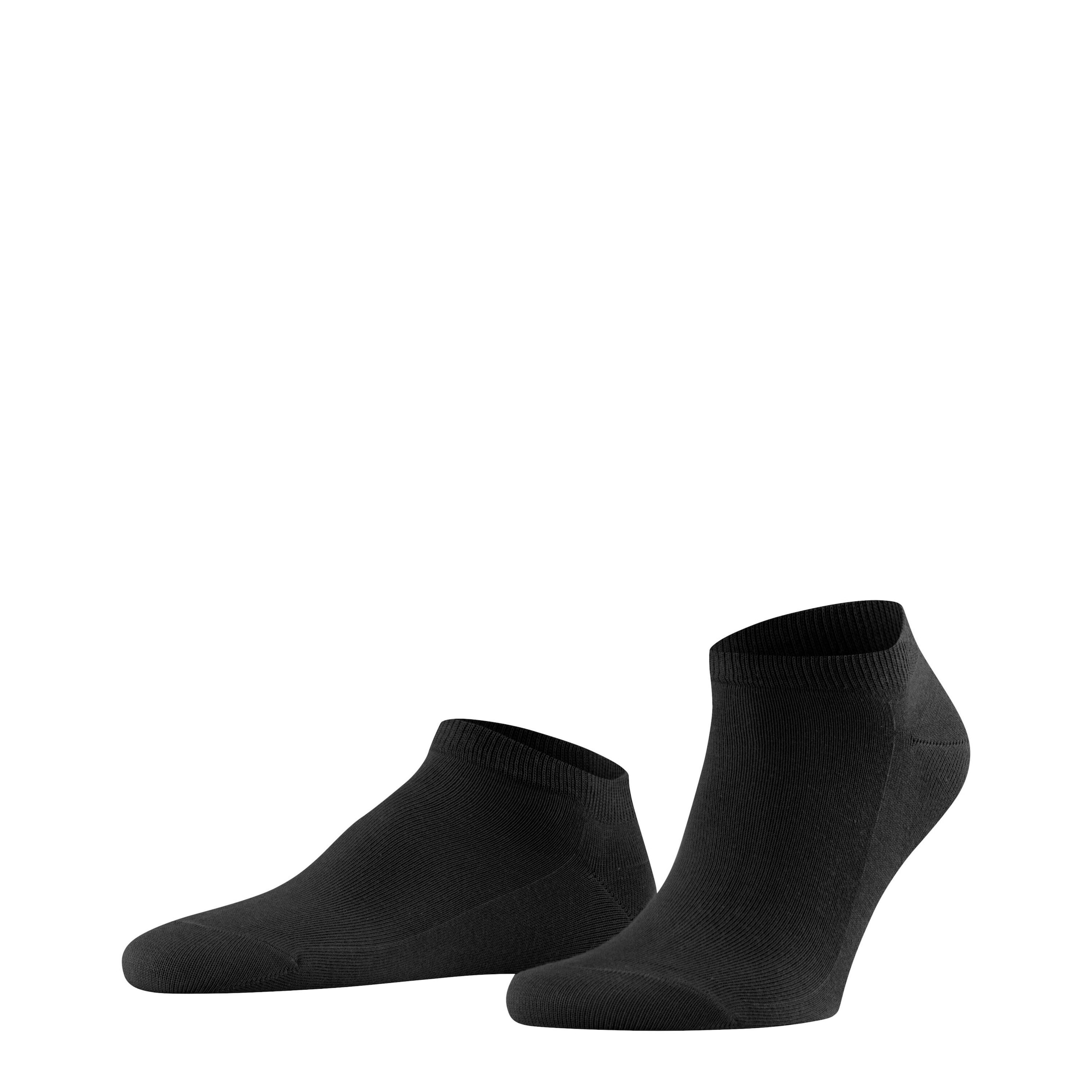 FALKE - Calcetines 'Family' en negro: frente
