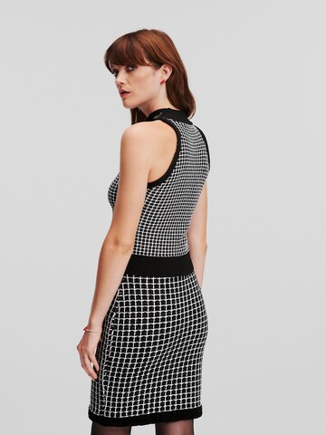 Karl Lagerfeld Sticktop i sort