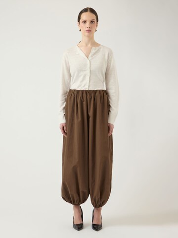 Loosefit Pantaloni modello harem 'BILLO ' di YAS in marrone