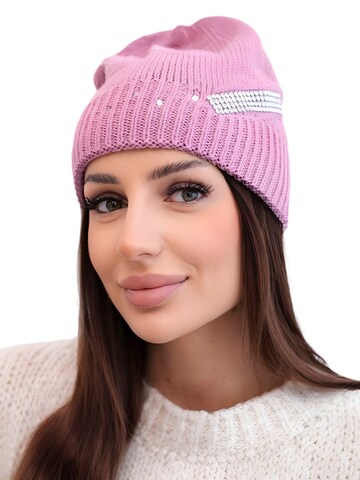 Lumera Muts in Roze: voorkant
