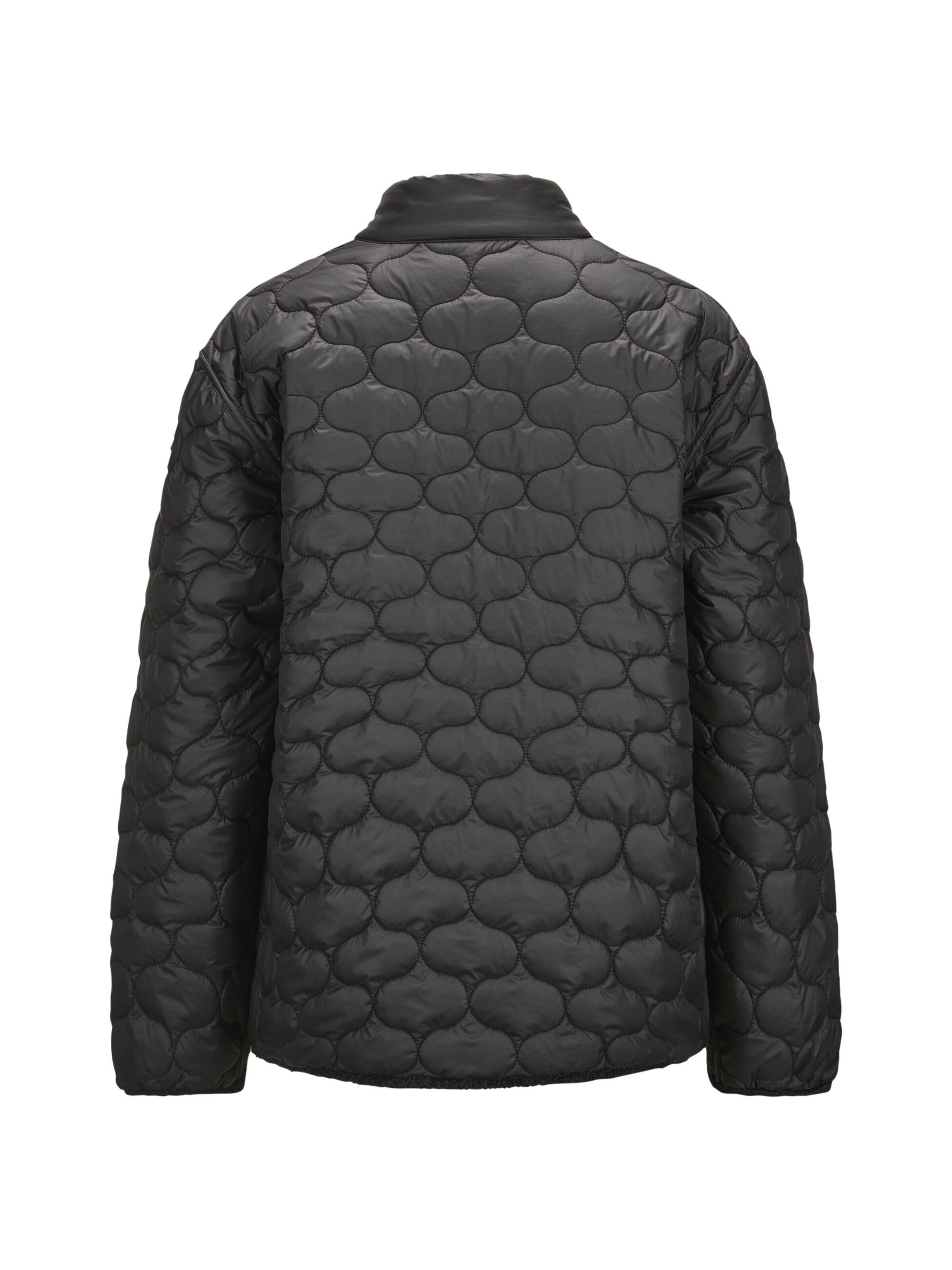 MILESTONE Winterjas 'MSMeadow solid' in Zwart