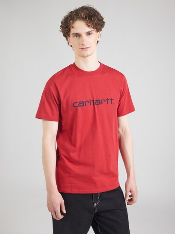 Carhartt WIP Tričko - Červená: predná strana