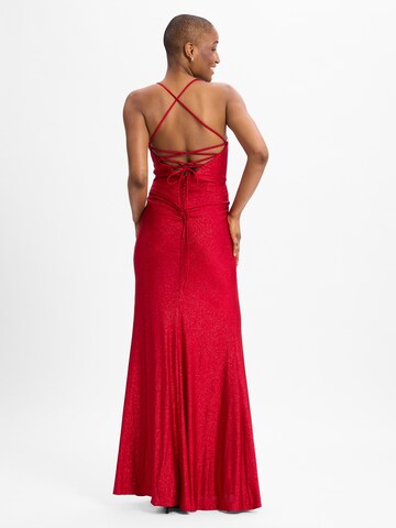 Robe de soirée ' ' Luxuar Fashion en rouge