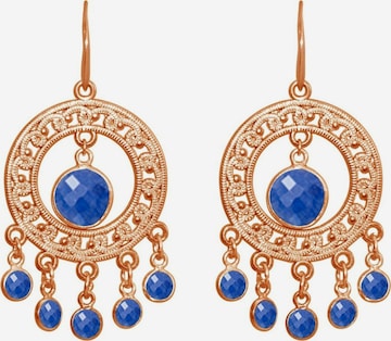 Gemshine Earrings in Gold: front