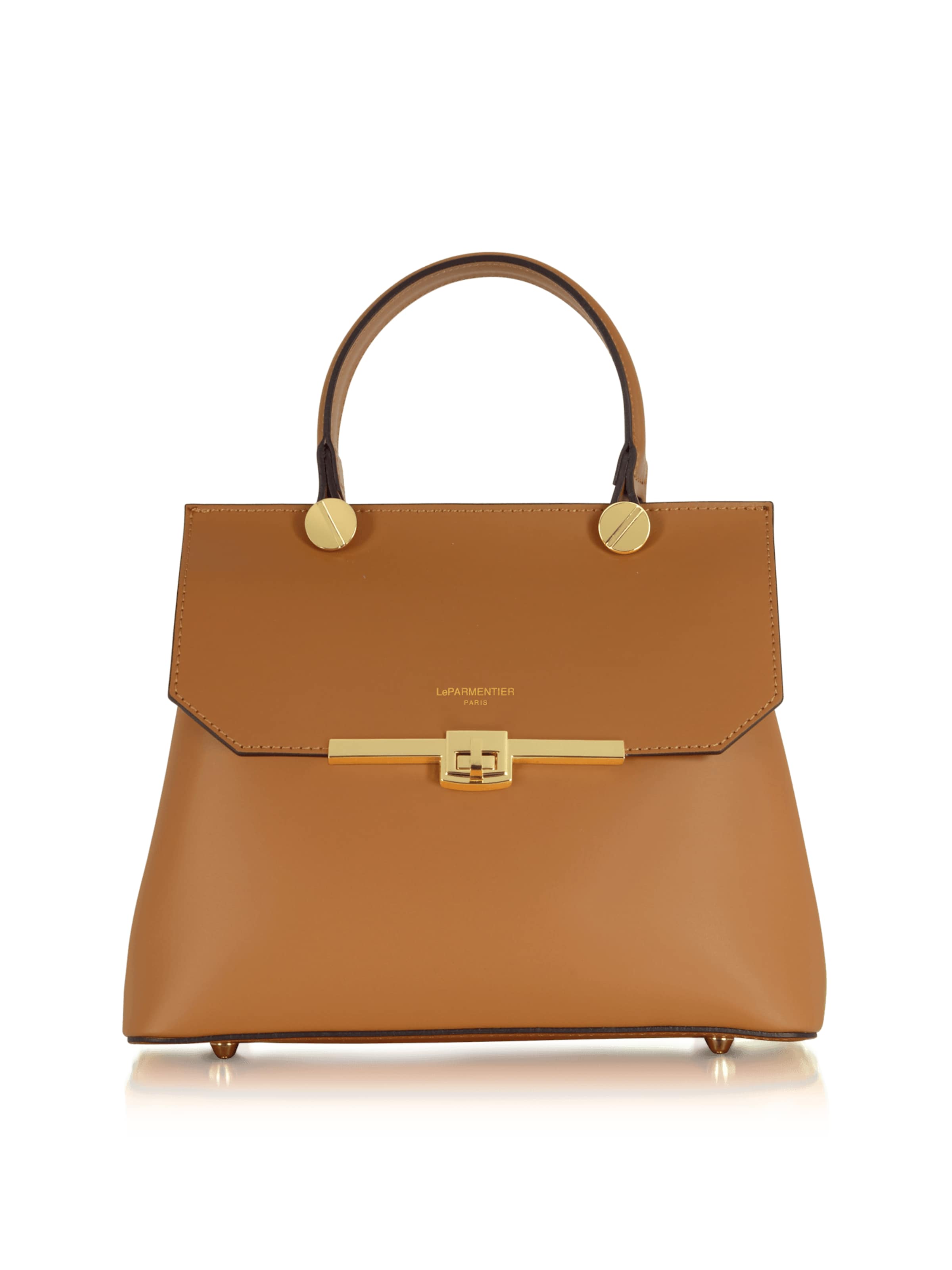Sacs à main 'Atlanta' LeParmentier en marron : devant