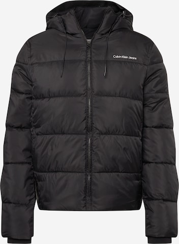 Calvin Klein Jeans Jacke in Schwarz: predná strana