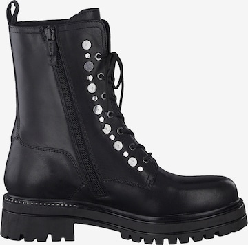 TAMARIS Lace-Up Ankle Boots in Black