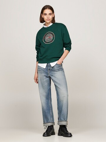 TOMMY HILFIGER Schnürstiefelette in Schwarz