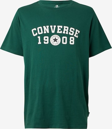 CONVERSE - Camiseta '1908' en verde: frente