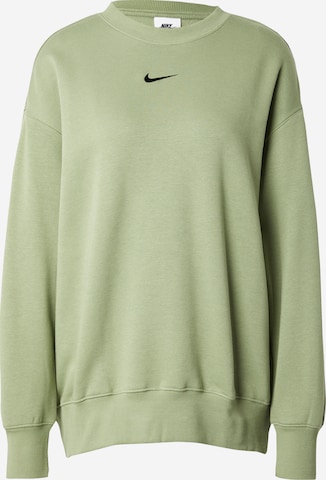 Nike Sportswear - Sudadera 'Phoenix' en verde: frente