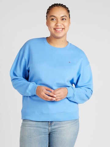 Tommy Hilfiger Curve Sweatshirt in Blue: front