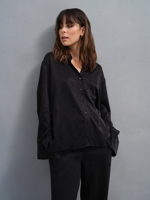A LOT LESS Blouse 'Viola' in Black