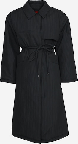 Manteau mi-saison AEMMI en noir : devant