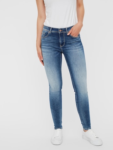 VERO MODA Skinny Jeans 'Lux' i blå: forside
