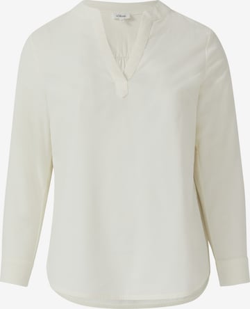 Chemisier s.Oliver en beige : devant