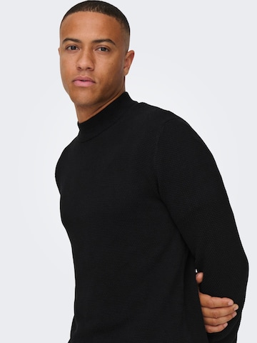 Only & Sons Pullover i sort