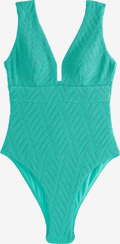 NextJednodijelni kupaći kostim - zelena boja: prednji dio