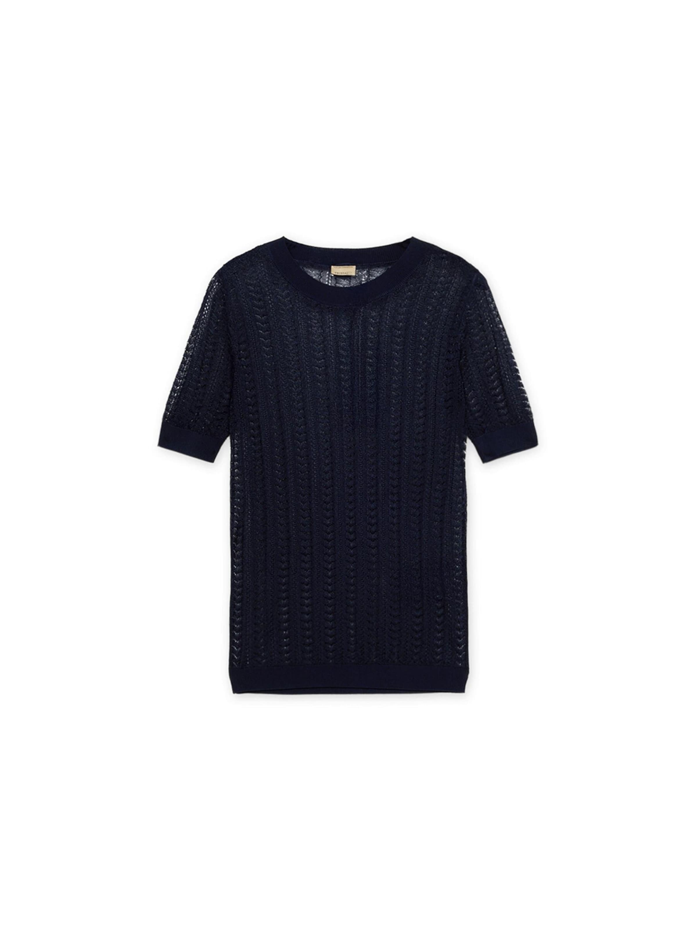 Trussardi Trui in Blauw: voorkant