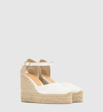 Espadrilles 'Carol' Castañer en blanc