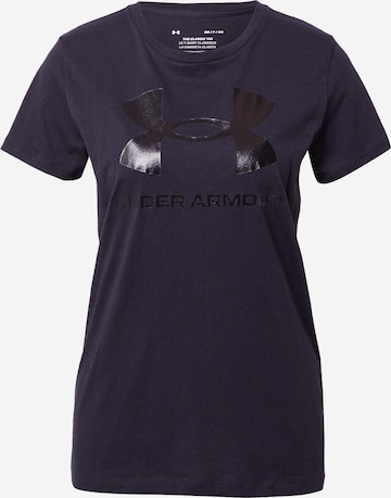 UNDER ARMOUR Performance shirt in Black: front