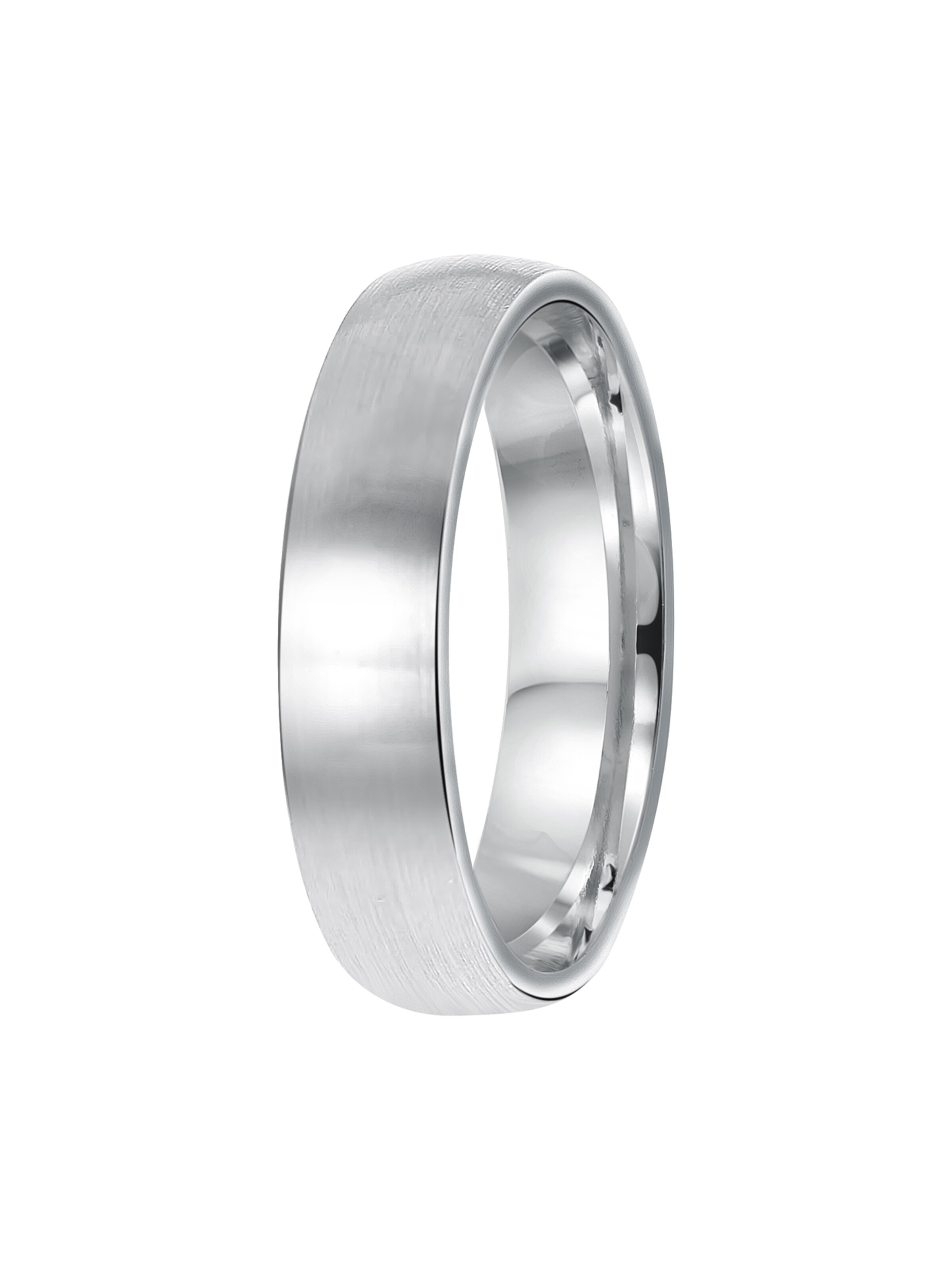 Lucardi Ring in Silver: front