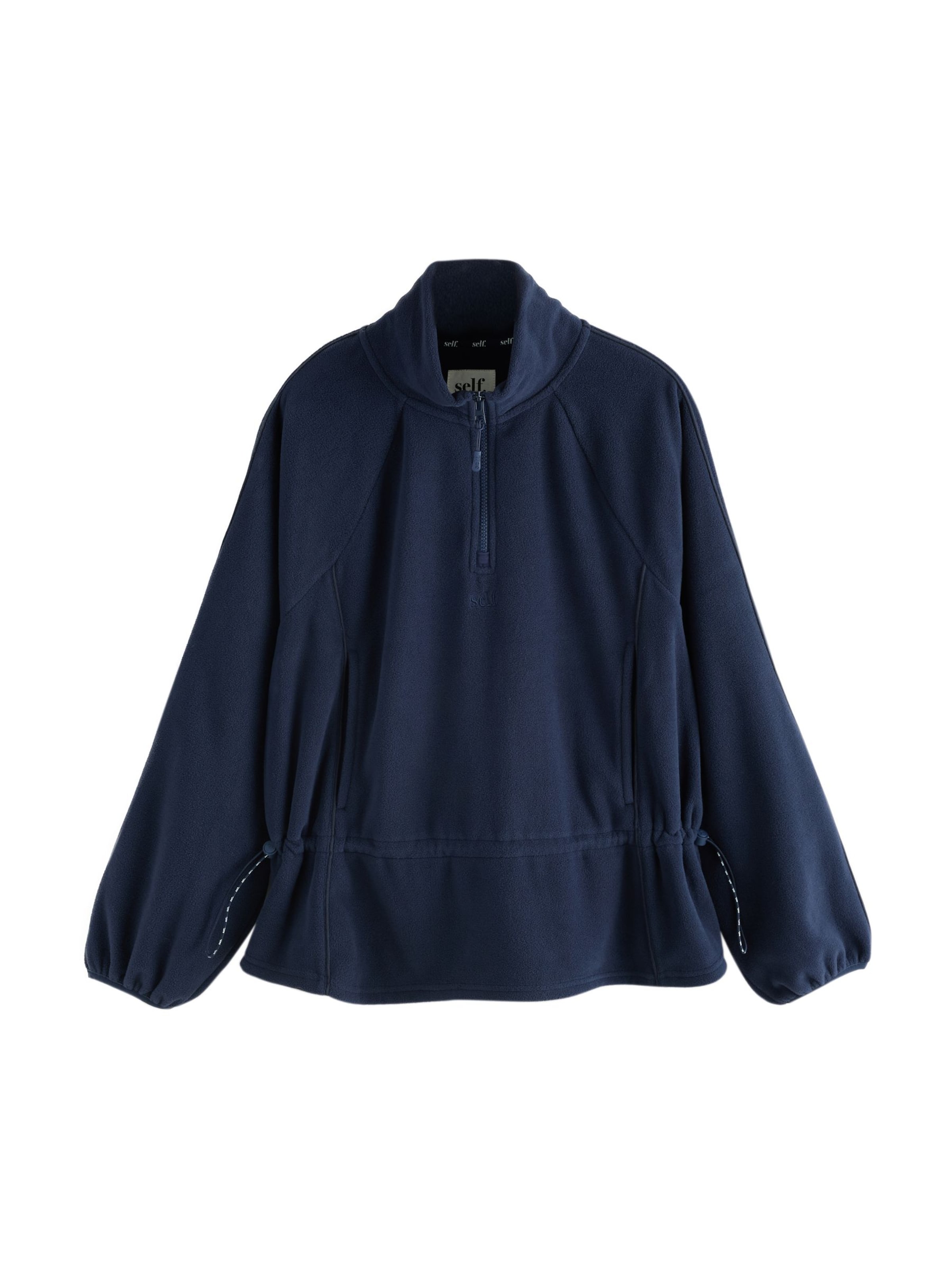 Pullover di self. in blu: frontale