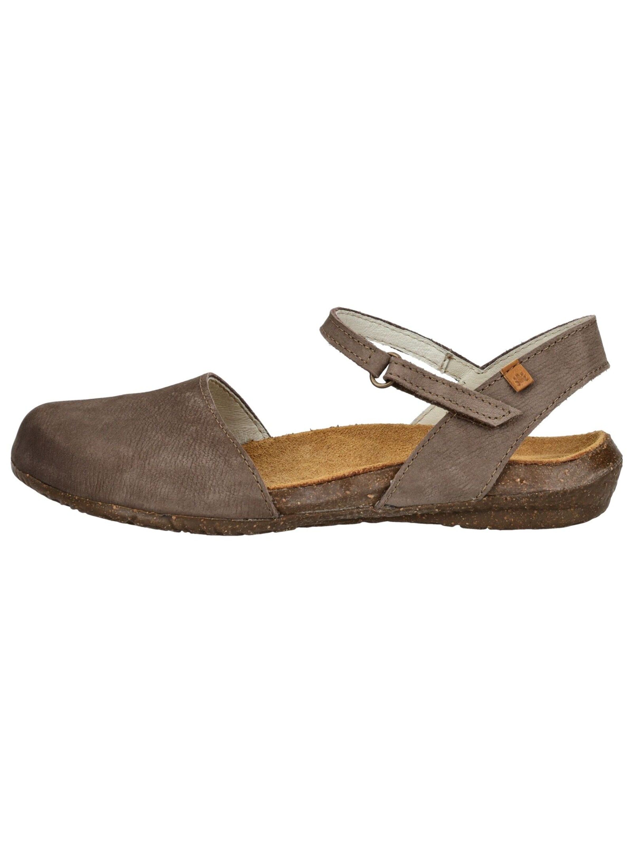 EL NATURALISTA Strap ballerina in Brown