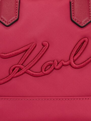 Poche ventrale Karl Lagerfeld en rouge