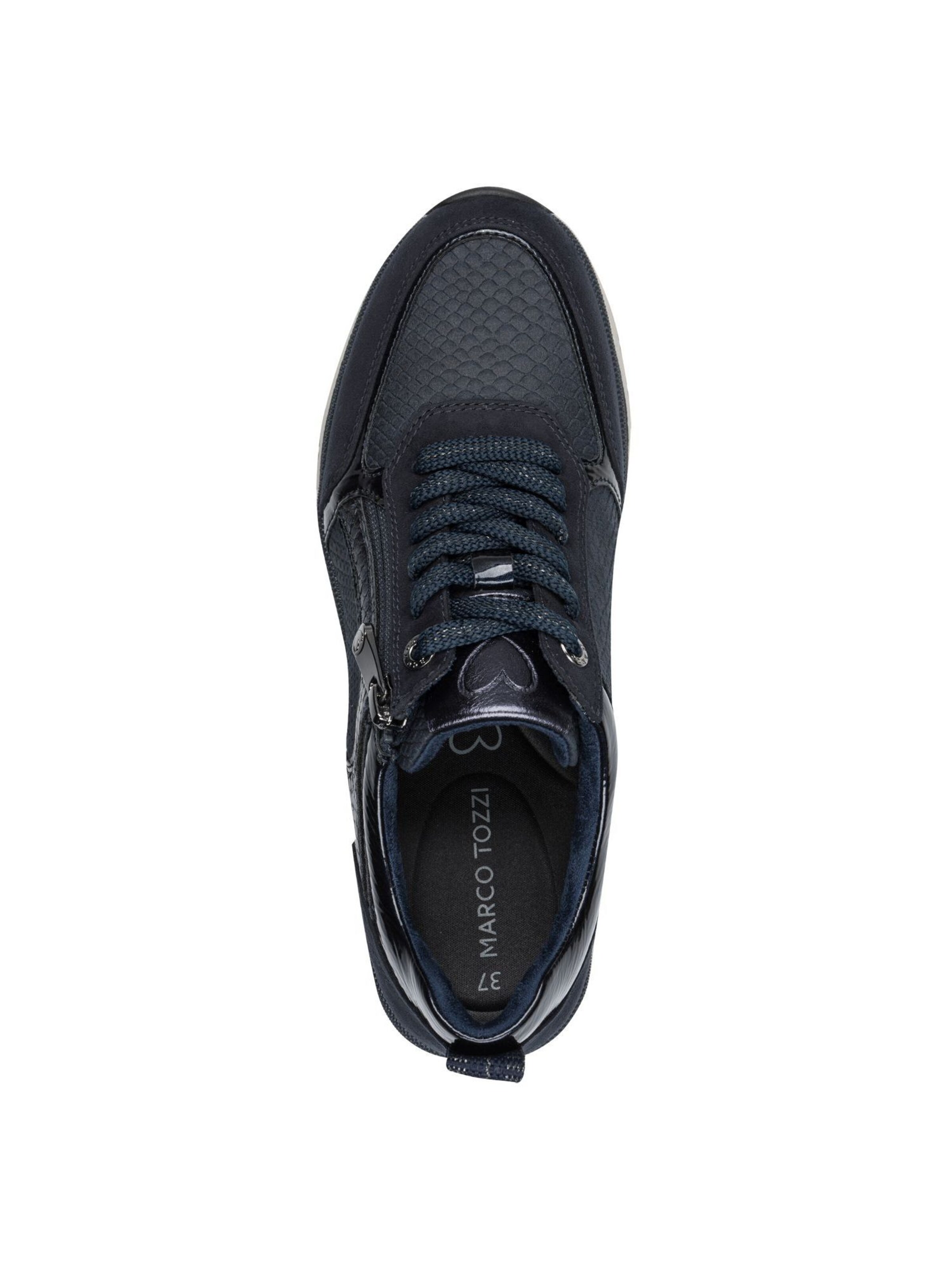 MARCO TOZZI Platform trainers in Blue