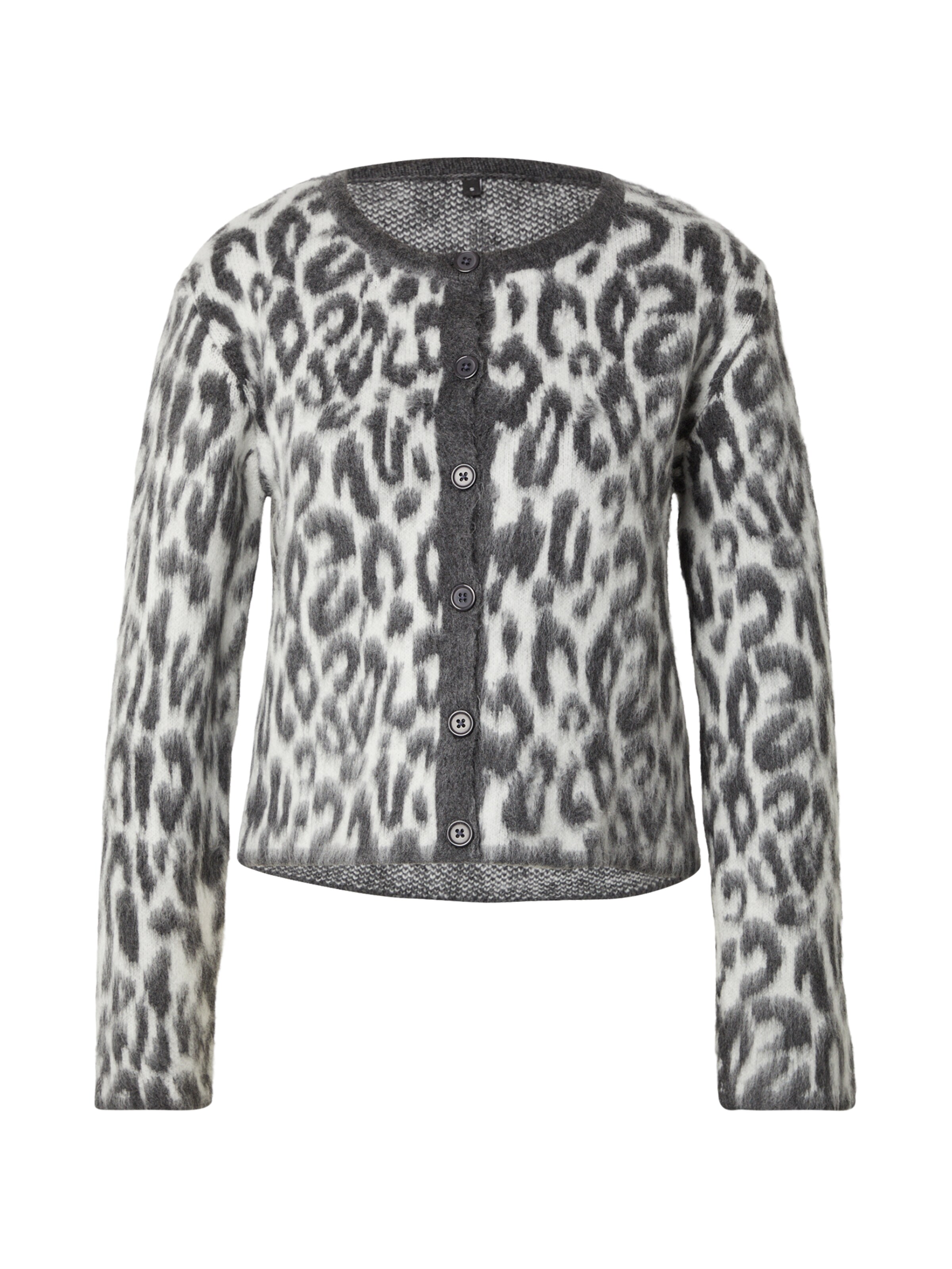 Trendyol Strickjacke in Grau: Vorderseite