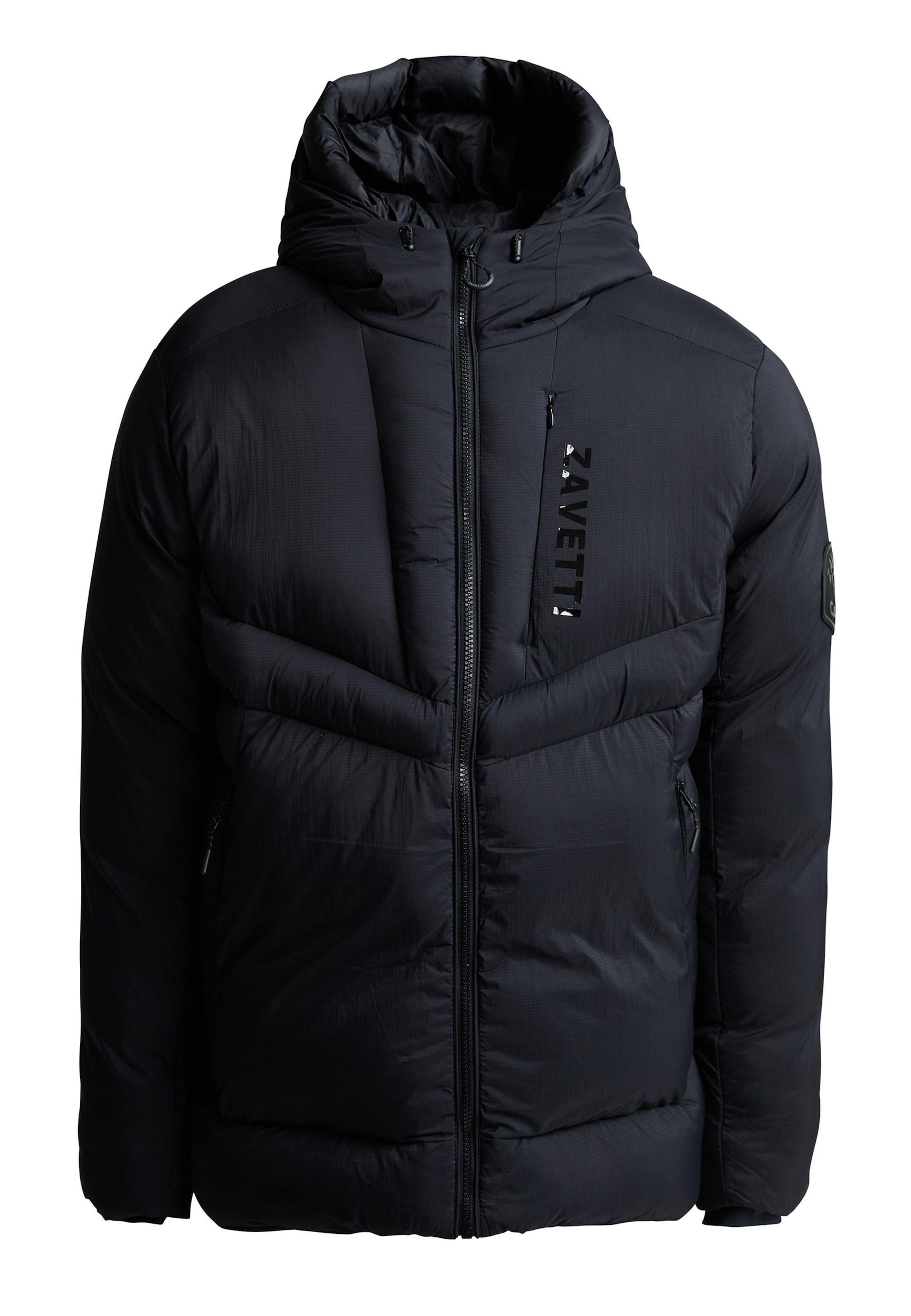 Zavetti Canada Winter Jacket in L in Black, Item view