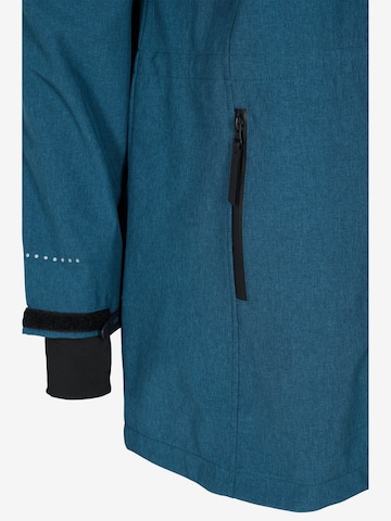 Zizzi Athletic Jacket 'MAURA' in Blue