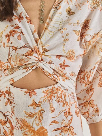 Robe Bianco Lucci en blanc