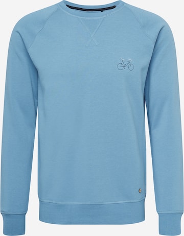 FAGUO Sweatshirt 'DARNEY' in Blauw: voorkant