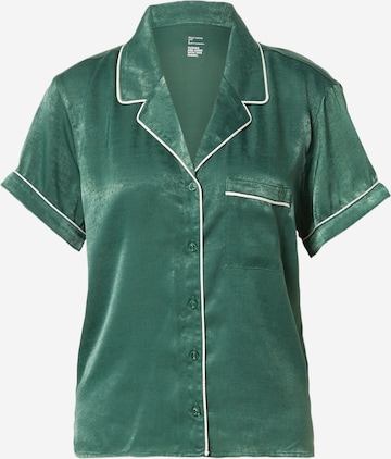 Gilly Hicks Koszulka do spania w kolorze zielony: przód