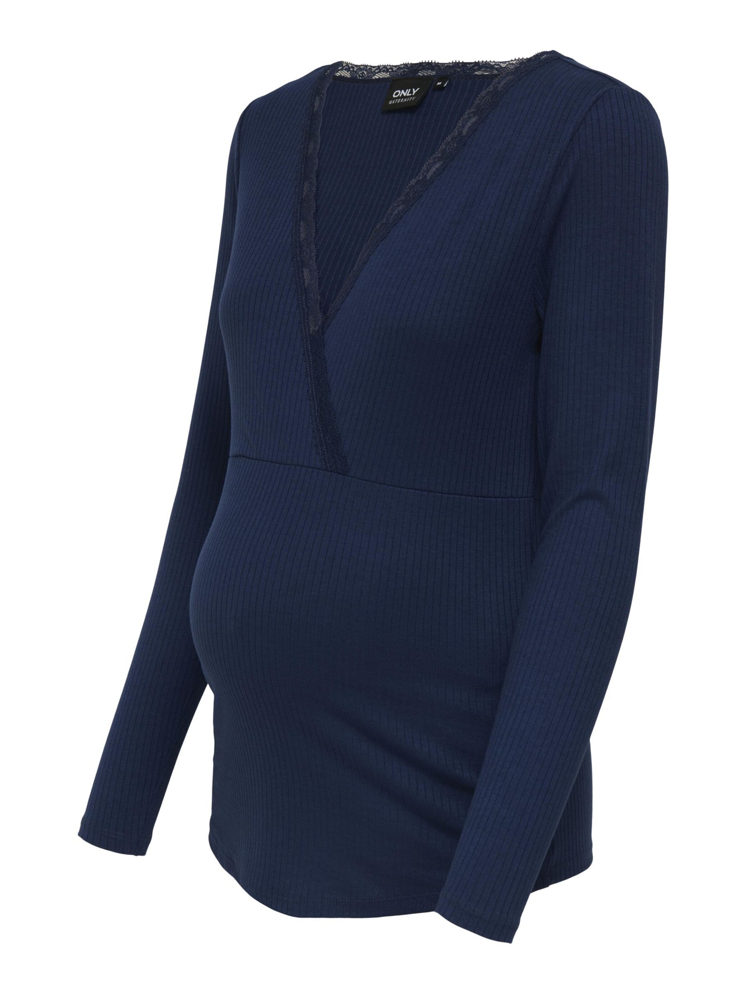 Maglietta 'OLMIpass' Only Maternity di colore marino, Visualizzazione prodotti