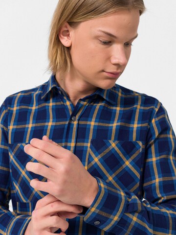 By Diess Collection Rovný strih Košeľa - Modrá