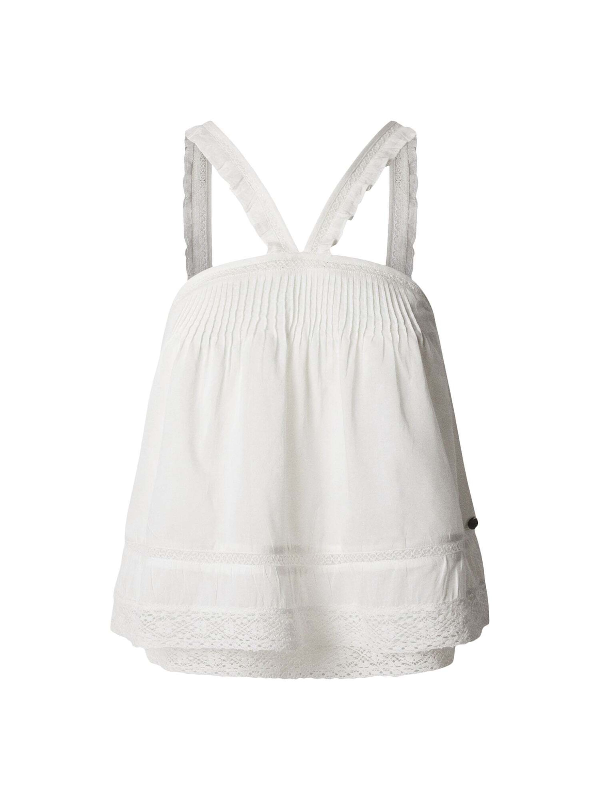 Pepe Jeans Top 'Ella' in Weiß: Vorderseite