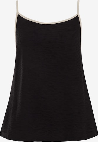 juoda WE Fashion Palaidinė be rankovių: priekis