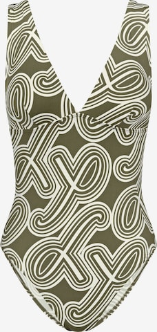 Maillot de bain ' Flex Smart Summer ' TRIUMPH en vert : devant