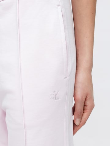 Calvin Klein Jeans Štandardný strih Nohavice - Ružová