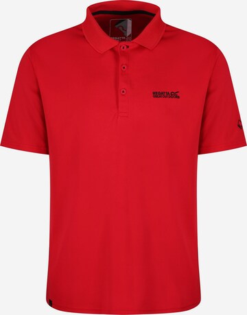 REGATTA Performance Shirt 'Maverik IV' in Red: front