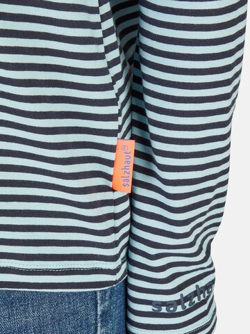 salzhaut Shirt 'Vatting' in Blue