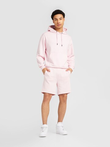 BOSS Sweatshirt i pink