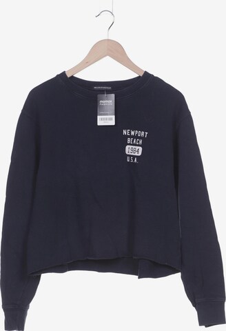 Brandy Melville Sweatshirt & Zip-Up Hoodie in XS-XL in Blue: front