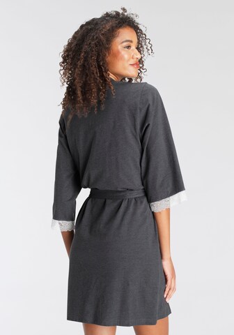 s.Oliver Dressing gown in Grey: back
