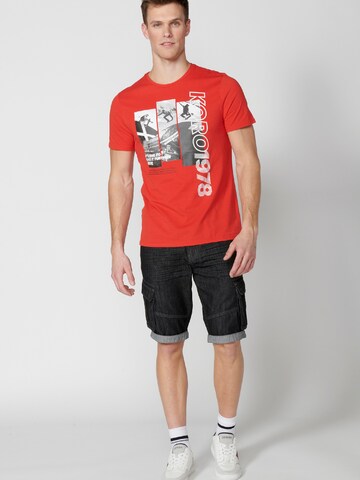 KOROSHI T-Shirt in Rot